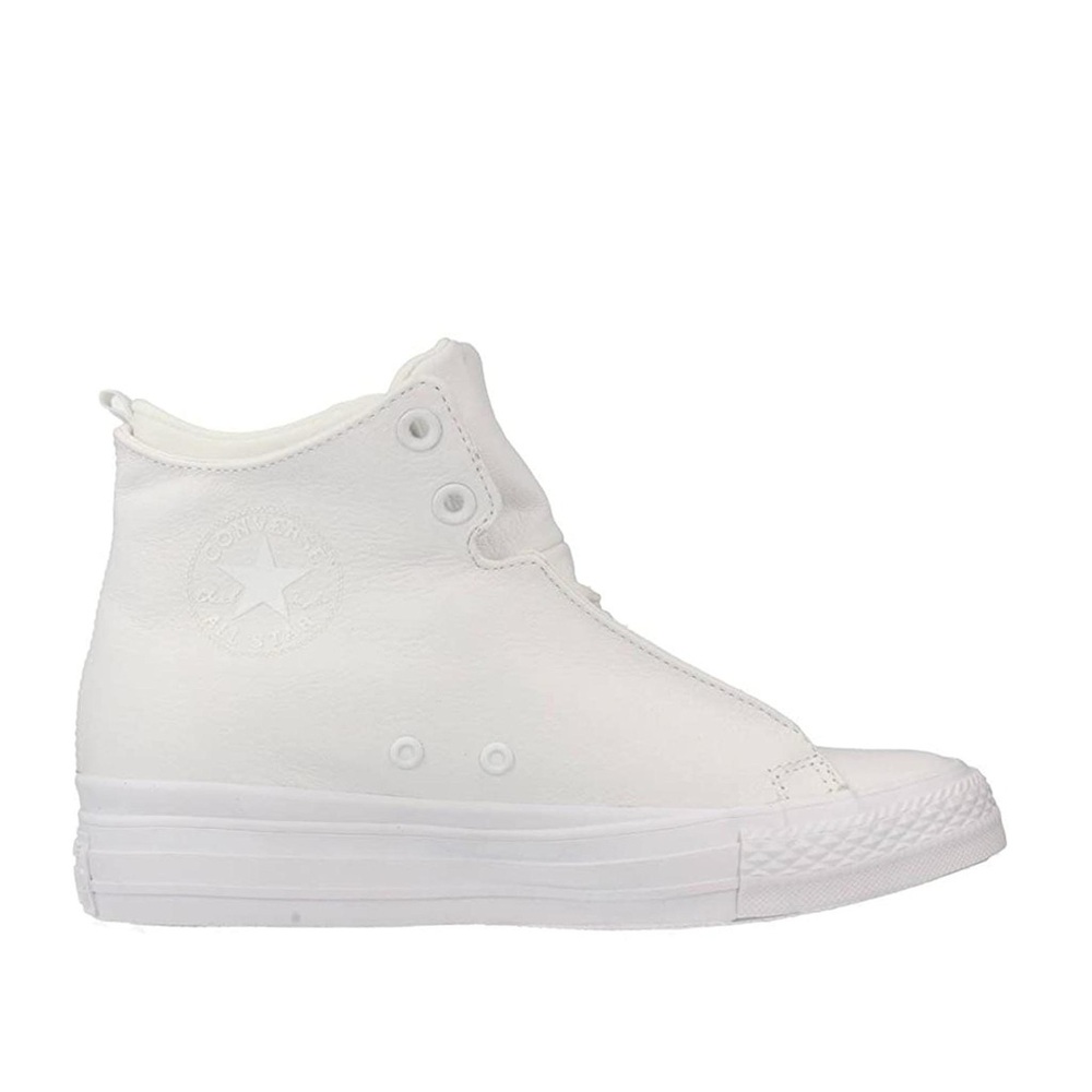 Converse Taylor All Star Selene Monochrome White Leather Women Size 5